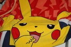 Pokemon Pikachu Kids Twin Bed Set Fitted Flat Comforter Fleece Blanket