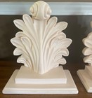 2 Unfinished Resin Corbel Architectural Shell Palm Wall Shelf Sconce Bookend 10 