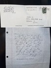 Richard Ramirez Hand Written 2 Letter   1 Envelope Set