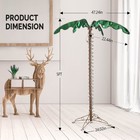 Lighted Palm Tree Outdoor Artificial Tropical Palm Tree Lights For Patio Pool