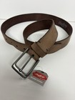2x Rawlings Genuine Leather Brown Belt W  Metal Buckle Size 42