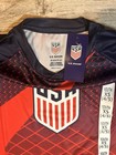 U s  Soccer Youth Xs  4 5  Red blue Short Sleeve Crew Neck Jersey Tee
