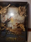 Demdaco Thankful And Blessed Artful Cross W  Key Nib Christian Gift