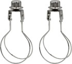 Lamp Shade Light Bulb Clip Adapter Clip On With Shade Attaching Finial Top  S   