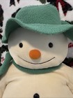 Rare Eden The Snowman 20    Plush Raymond Briggs Green Hat Scarf Large
