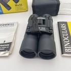 Bushnell Powerview 10x25 Binoculars Compact Folding Coated Optics Case Manuals