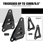 3pcs Engine Stay Mount Brackets For Yamaha Yfz450r   Rse Special Edition 2009 