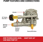 Oem Technologies 90028 Horizontal Axial Cam Replacement Pressure Washer Pump Kit