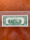 1929  20 National Currency Note Chicago Unc