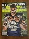 Vintage Sports Illustrated Nfl Preview Russell Wilson Seattle Seahawks Cover