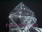 Adult Transparent Pvc Coverall Rain Suit With Hood And Visor 170cm 