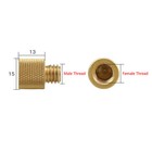 Brass Knurled Thumb Nuts Female-male Thread Adapter Hand Screw For Camera Tripod