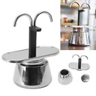 Coffee Espresso Maker Italian Cafe Vintage Cafe Latte Cappuccino Stovetop New 