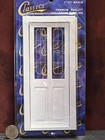 Dollhouse Miniature White Door With Trim 1 12 One Inch Scale Aa7 Dollys Gallery