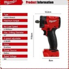 Milwaukee 2854-20 M18 3 8 Compact Impact Wrench W  Friction Ring