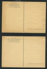 2 1920s Postcards Propaganda Work Womens International League For Peace  freedom