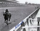 Secretariat 1973 Belmont Stakes 16  X 20  Framed Signed Ron Turcotte