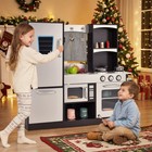 Topbuy Wooden Kitchen Cooking Toy Chef s Pretend Play Set For Kids