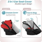 Car Seat Cover Baby - Infant Newborn Carseat Cover For Summer - Doona Car Seat