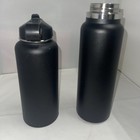 Set Of 2 Hydro Flask 32oz 40 Oz Water Bottle Wide Mouth Cleaned Has Dents