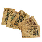 Pirate Skull Vintage Playing Cards Waterproof 52 Poker Deck Gothic Gift Set