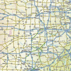 Usa Interstate Highways Wall Map - 22 75  X 15 5  Paper