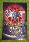 Slipknot Pentagram Group Photo Poster Vintage 2001  7607 Winterland Funky Nos