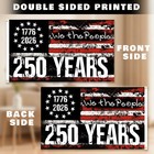 3 Ply America 250th Anniversary Flag  3x5 Ft Double Sided 250 Anniversary Usa   