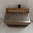 Vintage - Hohner Pressed Wood Presswood Diatonic 29 Key Accordion - Works