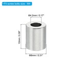 M4 Stainless Steel Spacers  10pcs Metal Spacer 4 2mm Id X 8mm Od X 10mm L