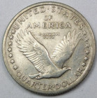 1917-s Type 1 Standing Liberty Quarter As Shown In The Figure - Fine Condition 