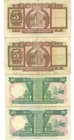 4 - Hong Kong   Shanghai Banking Corporation Banknotes  1971  1972  1985   1991