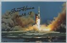 Fred Haise Signed Psa Dna Coa Autographed Apollo 13 Photo Nasa Astronaut