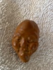 Set Of 3 Chinese Hand Carved Head Beads