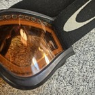 Oakley Adult Frame Snow Jet Black Goggles Persimmon Lens Snow Ski Snowboard
