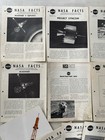 Vintage Lot 20 Nasa Space Program Booklets  Nasa Facts  Apollo Mission