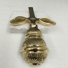 Solid Brass Bumble Bee Door Knocker   Golden Finished Vintage Country Style