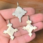 Very Stunning Set Of 3 Amulet Pendant Ancient Rare Viking Era Engraved Old