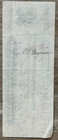 Antique 1886 The Eureka County Bank Check  nevada Mining Town  By Ht Hoadley