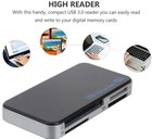 Usb 3 0 Memory Card Reader Adapter 5gbps Fit Cf tf sd micro Sd xd m2 ms Card Lot