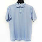Peter Millar Youth Birds Eye Sun Protection Upf 50 Boy s Polo Shirt Medium 9-10