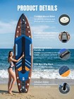 11 6  X 35  Inflatable Stand Up Paddle Board With Seat  Sup Boards Accessories