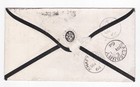 1864 Qv Fine 1d Penny Red Stamp On Salisbury Mourning Cover To Shaftesbury