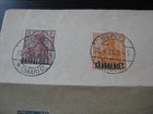 Saar Saarland Very Nice Used Stamp Lot On Piece  Cv  90 00