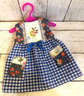 18 Inch Doll Clothes - Handmade Dress To Fit American Girl Type Dolls