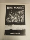 Rise Against Siren Song    Promo Poster New  Unused  2004 Geffen Punk Hardcore