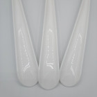 3 Pc   made In The Usa   18 5  Long Handled  Molded Shoe Horn White