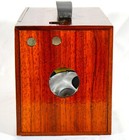 Box Camera Antique 127-year-old  Custom Kodak No  4 Bulls-eye 1897 Model Padauk
