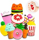 Slow Rising Squishy Toys  Jumbo Food Squishies Set   Soft Kawaii Food Designs   