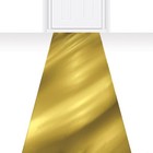  30  X 50  Gold Metallic Pvc Aisle Runner For Prom Decorations  Wedding Party 